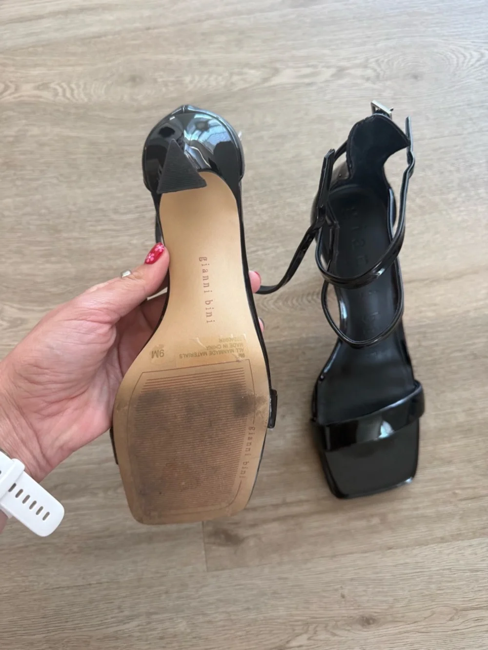 Gianni Bini black heels like new